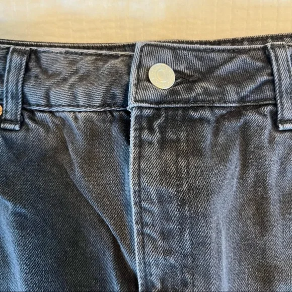 Topshop Moto Black Denim Skirt - Picture 7 of 14